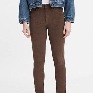 High Rise Corduroy Skinny 721 Levi’s - NEW!!